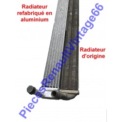 Radiateur de chauffage en aluminium pour Renault 12 Phase 1 et Alpine A310 tous les models