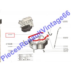 Joint de carter d'huile pour Renault 12, Renault 15