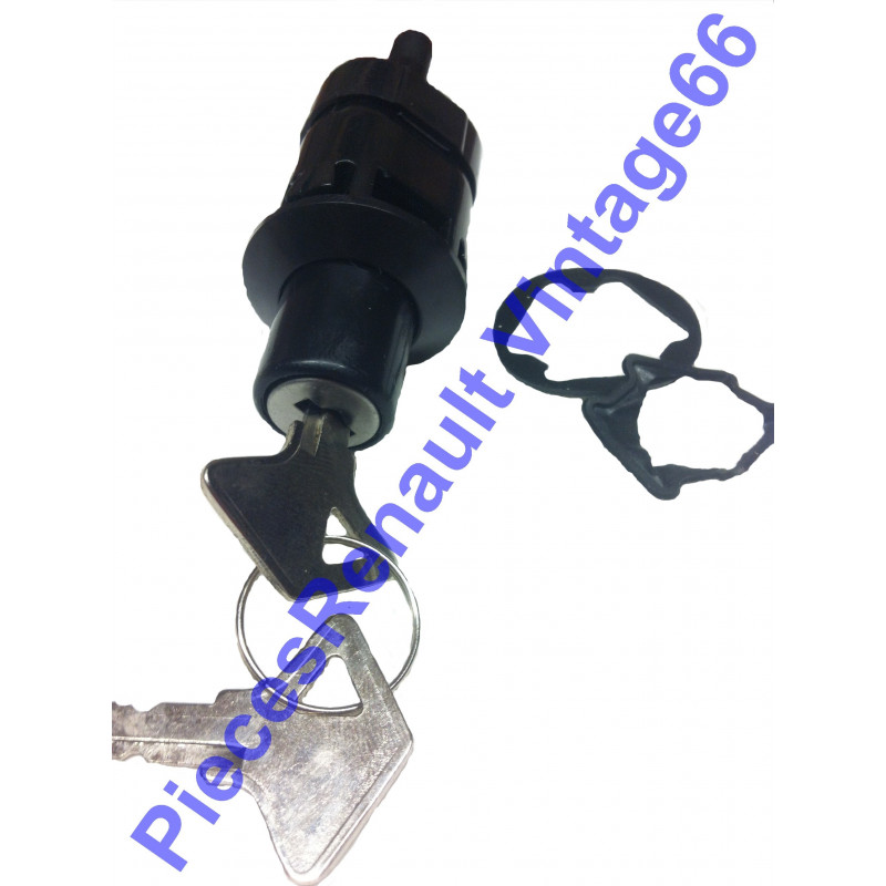 Barillet de coffre complet pour Renault 12, Renault 15 phase 1 et Renault 17 phase 1
